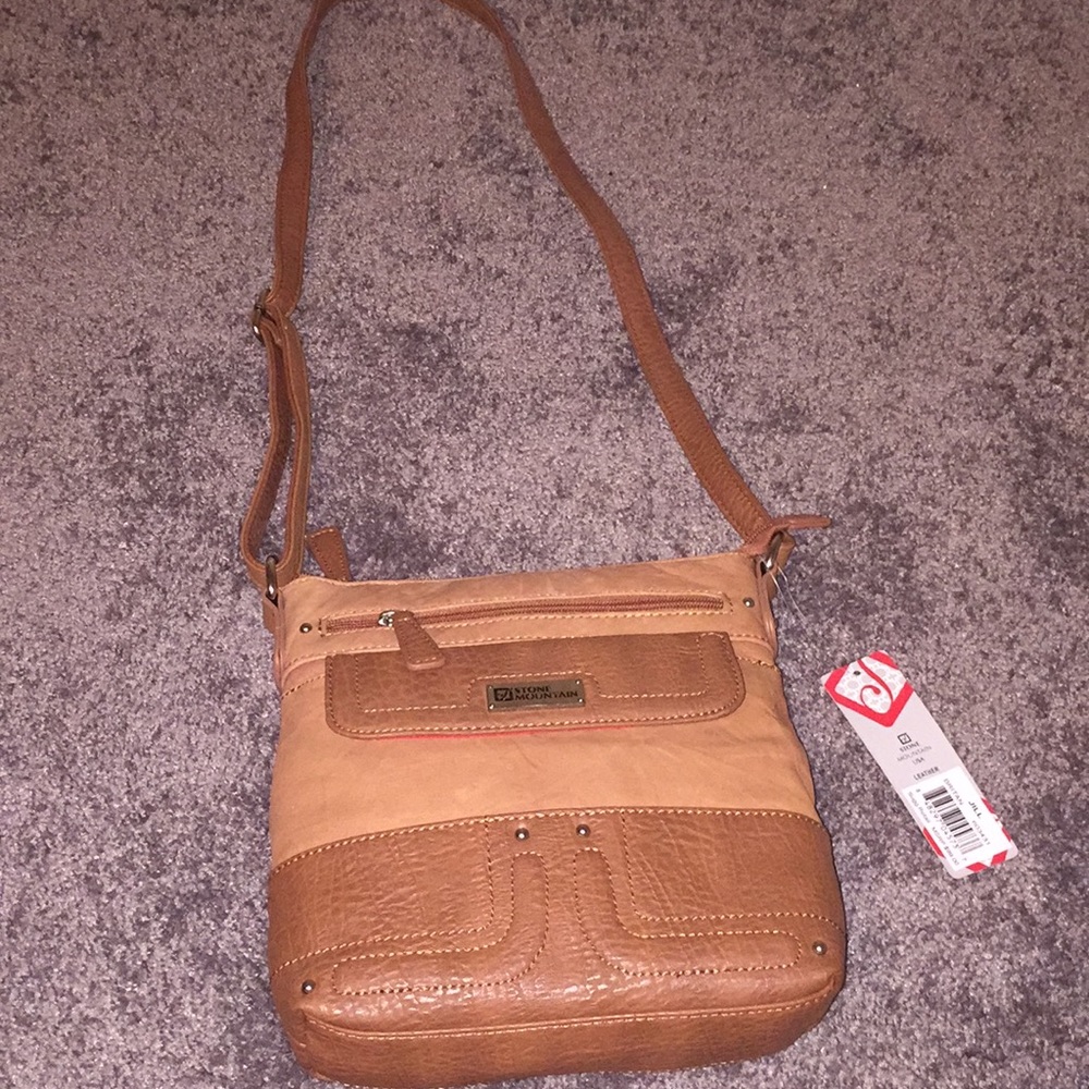 Stone Mountain leather purse.